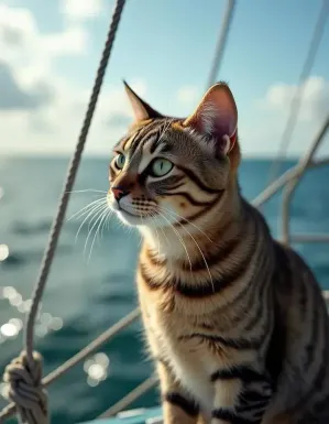 Chat voilier